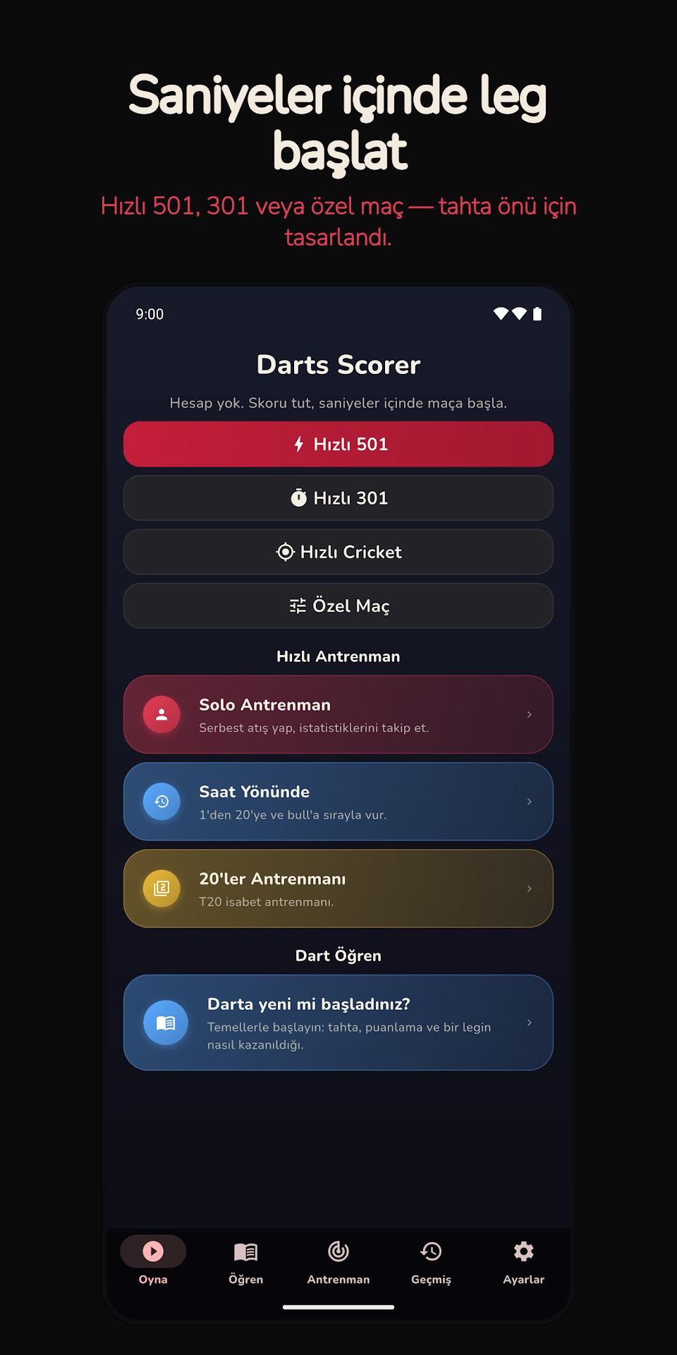 Darts Scorer ekran görüntüsü 1