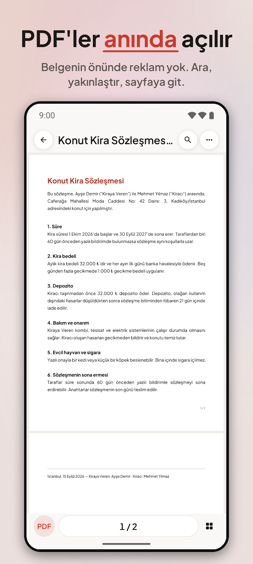 Pagewise ekran görüntüsü 2