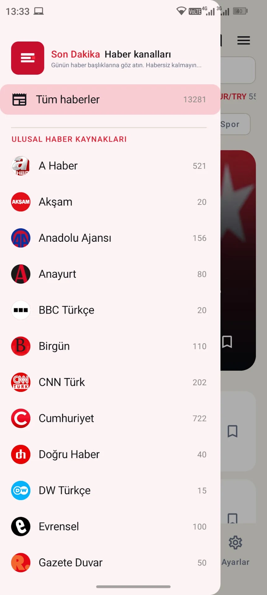 Son Dakika Gündemi ekran görüntüsü 2