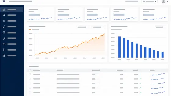 SEO performans ve sıralama analiz paneli