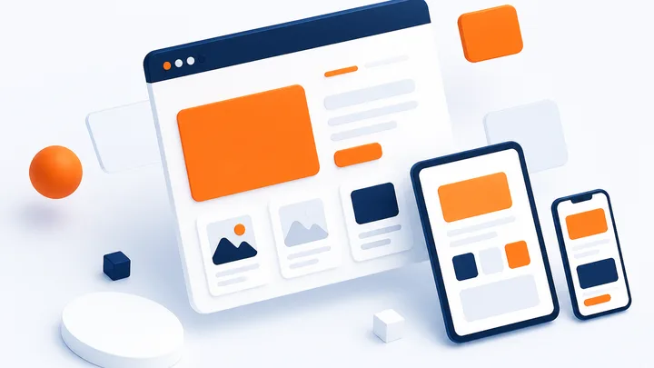 Masaüstü, tablet ve telefonda duyarlı web tasarım arayüzü